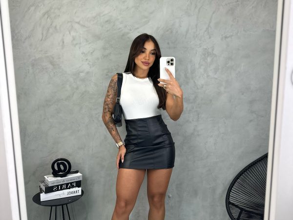 Como combinar Body Feminino com Saia?