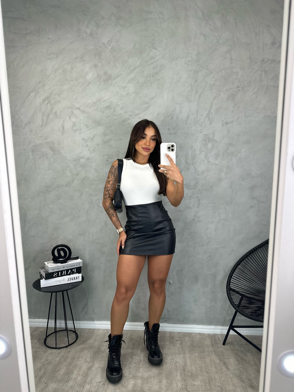 Como combinar Body Feminino com Saia?