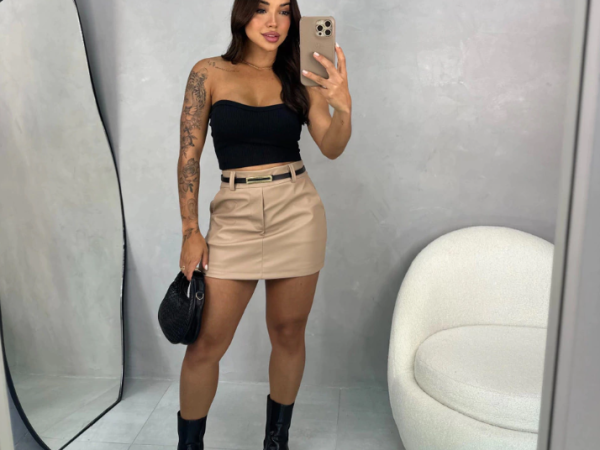 Por que o short saia preto é um coringa no guarda-roupa?